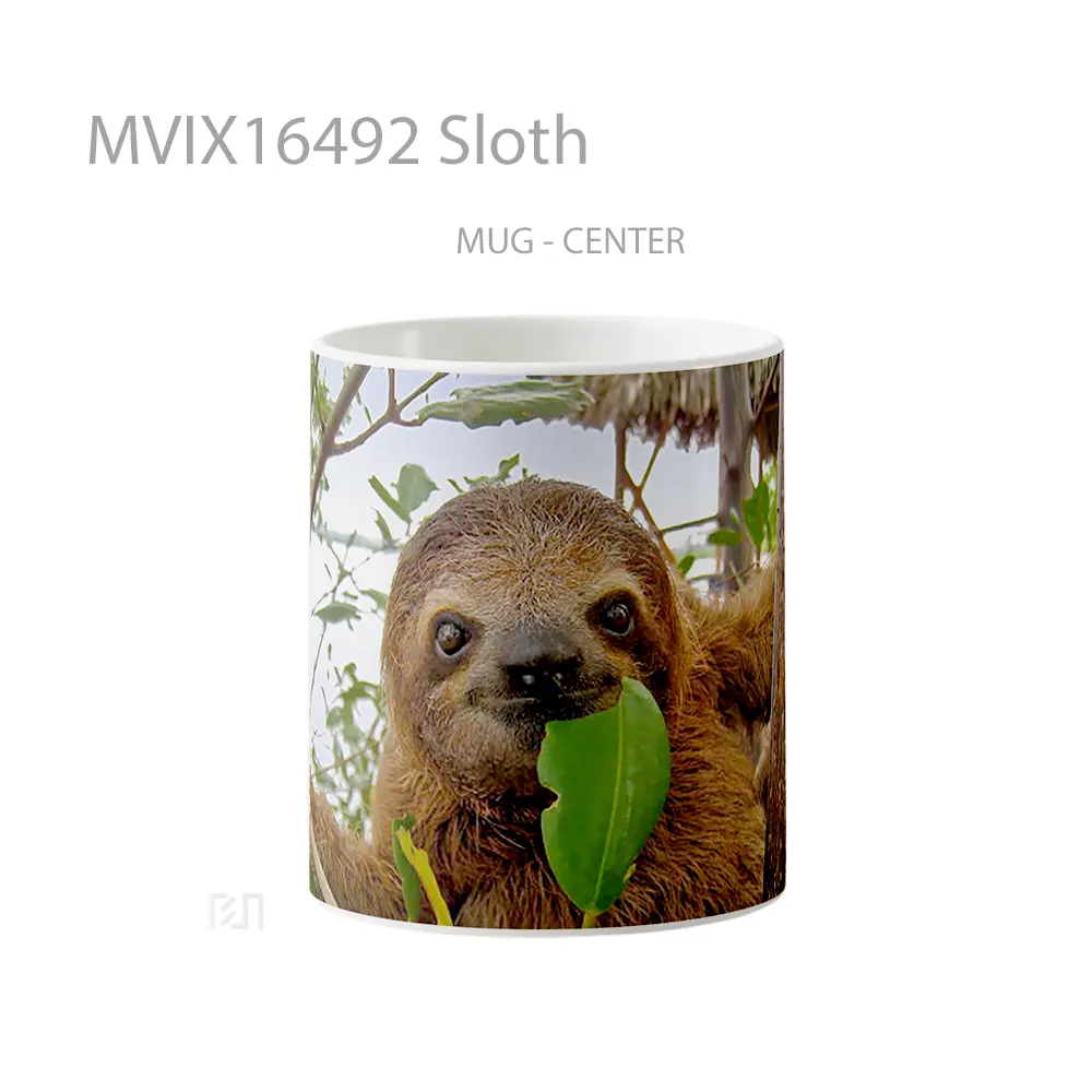 Mug Sloth Full Wrap Lanscape