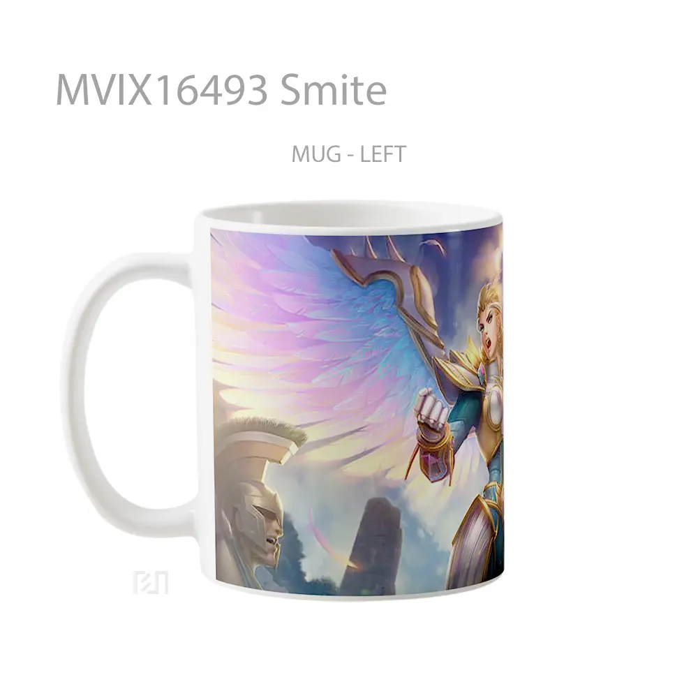 Mug Smite Full Wrap Lanscape - All-side / Desain