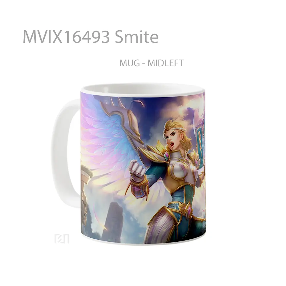 Mug Smite Full Wrap Lanscape - All-side / Desain