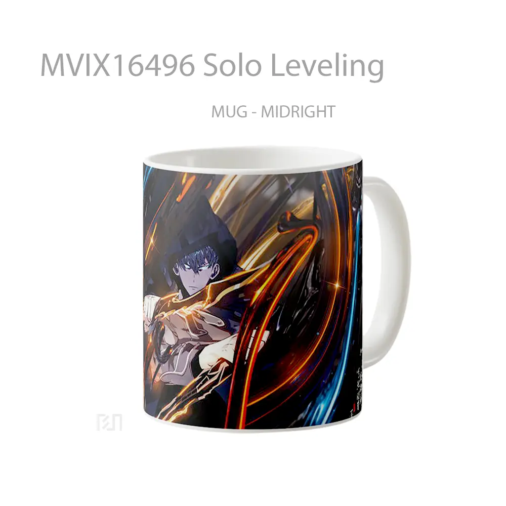 Mug Solo Leveling Full Wrap Lanscape - All-side / Desain