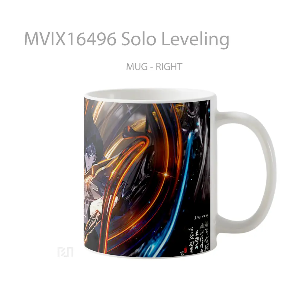 Mug Solo Leveling Full Wrap Lanscape - All-side / Desain