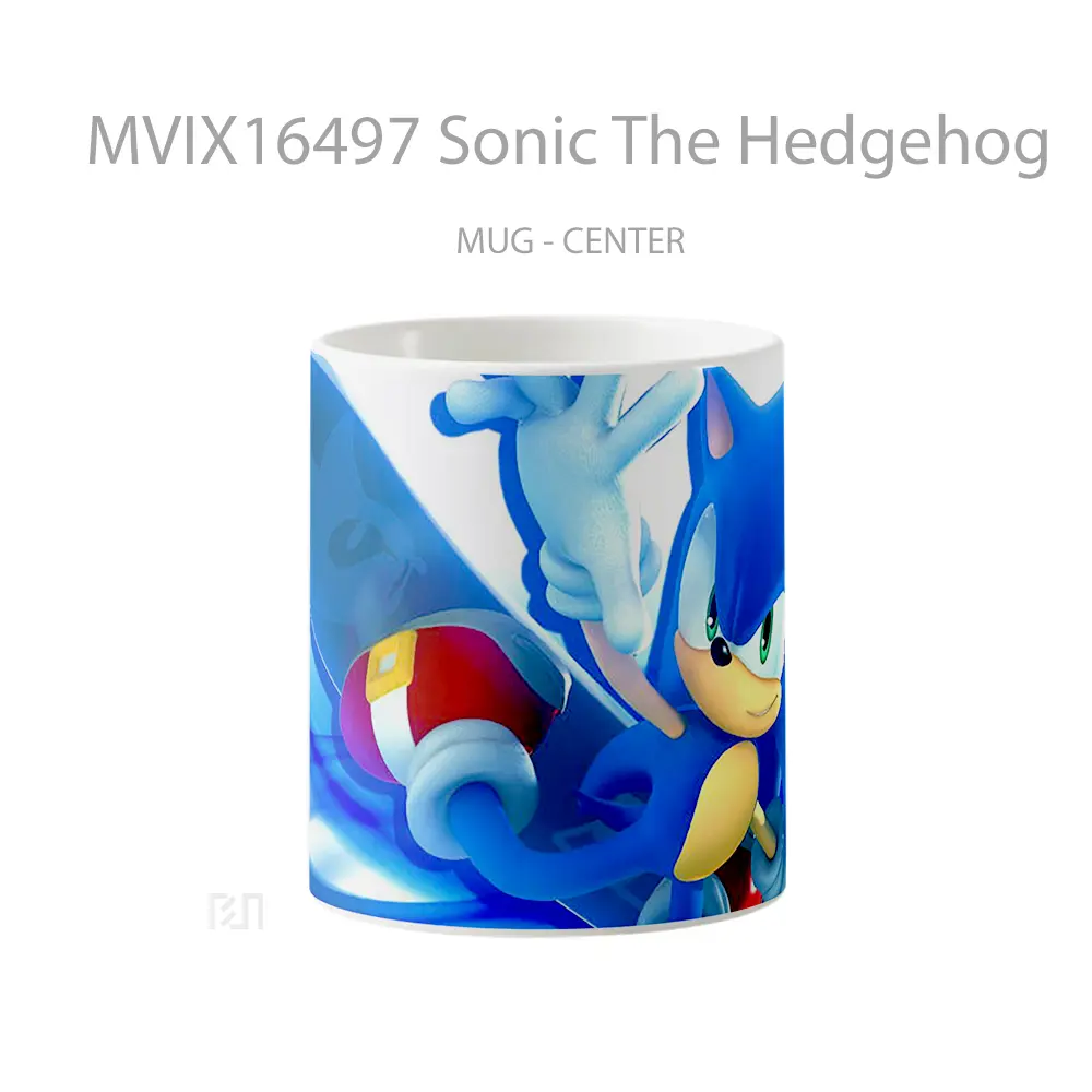 Mug Sonic The Hedgehog Full Wrap Lanscape