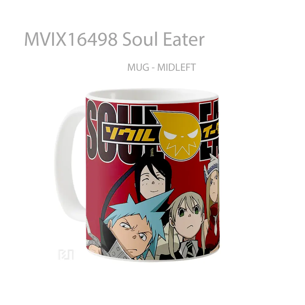 Mug Soul Eater Full Wrap Lanscape - All-side / Desain