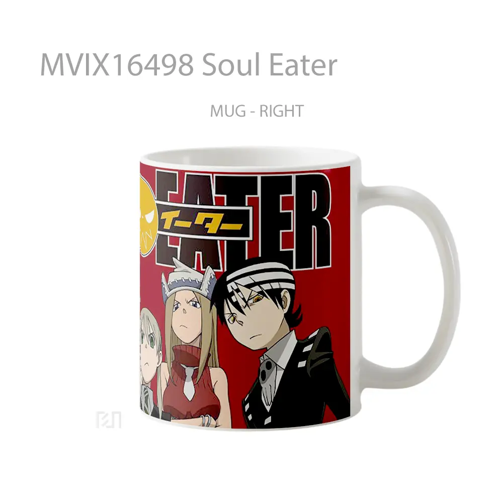 Mug Soul Eater Full Wrap Lanscape - All-side / Desain