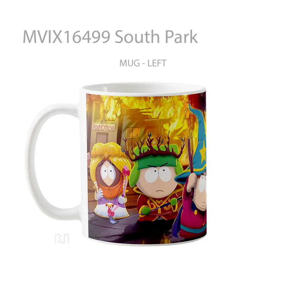 Mug South Park Full Wrap Lanscape - All-side / Desain
