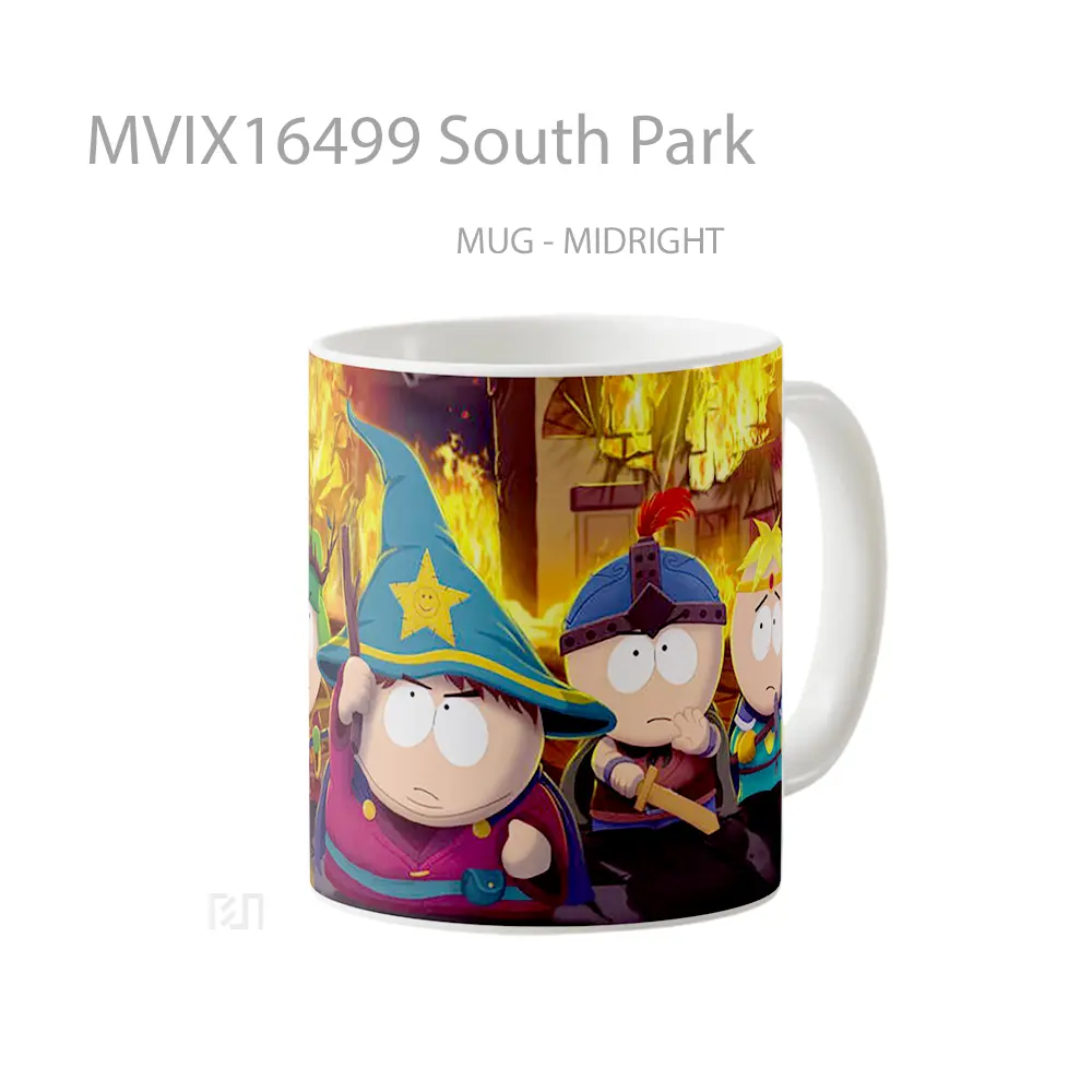 Mug South Park Full Wrap Lanscape - All-side / Desain