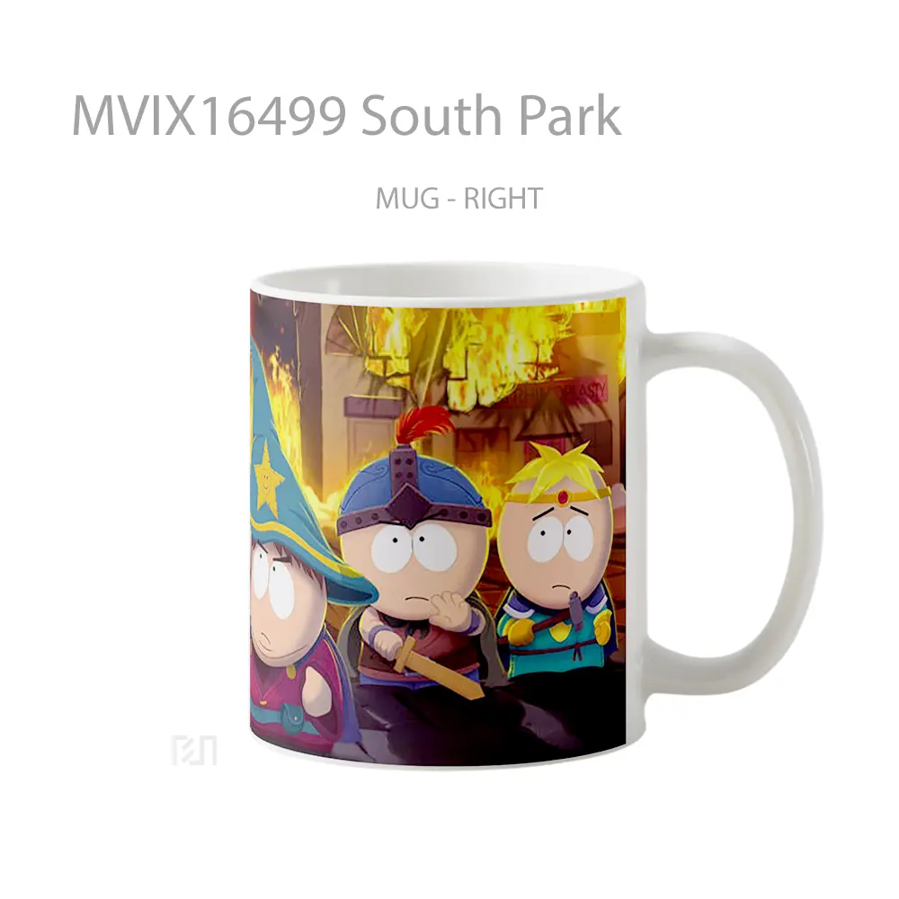 Mug South Park Full Wrap Lanscape - All-side / Desain