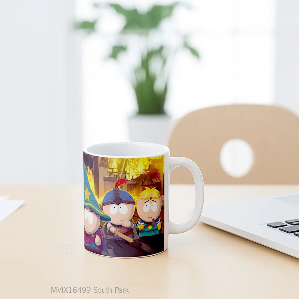 Mug South Park Full Wrap Lanscape - All-side / Desain