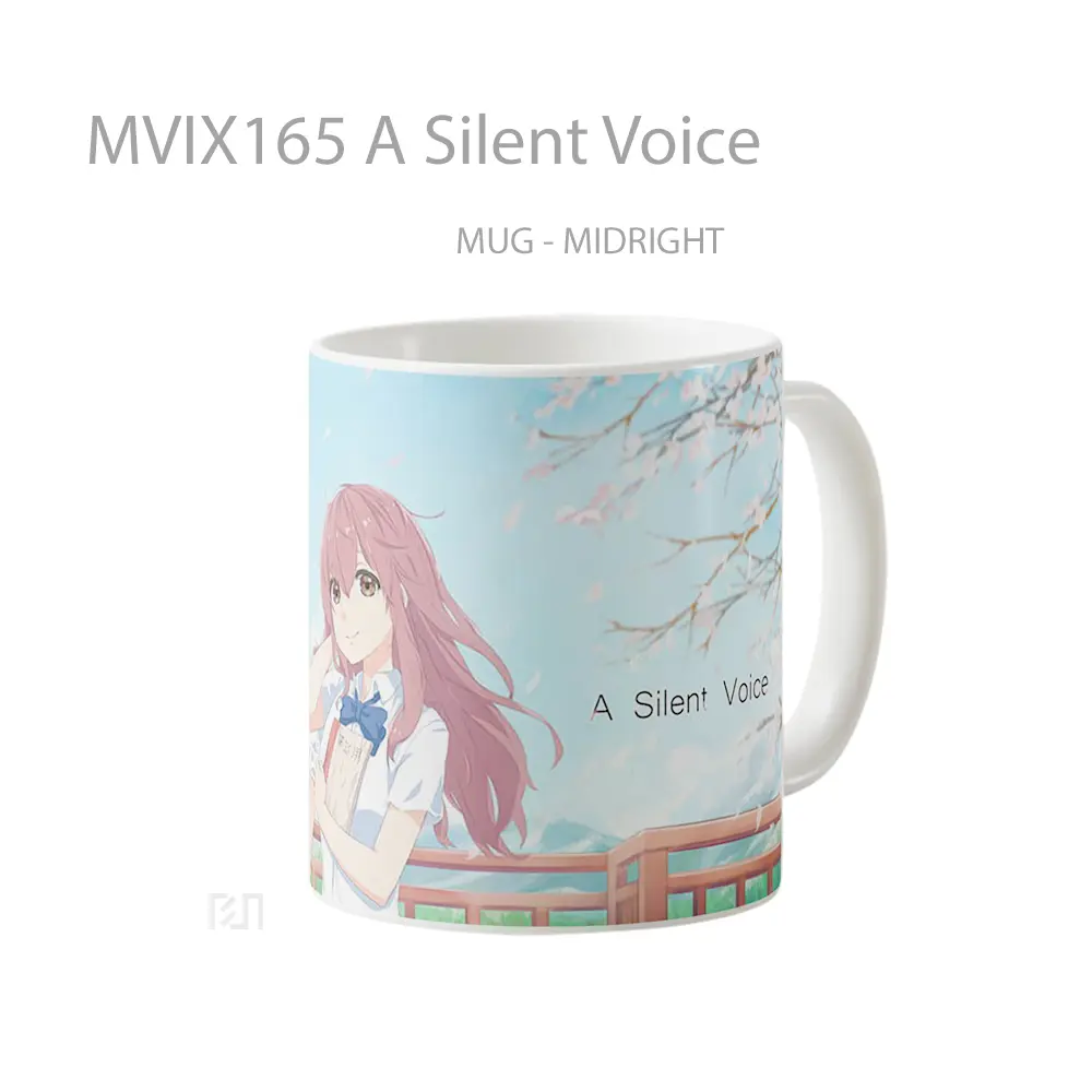 Mug A Silent Voice Full Wrap Lanscape - All-side / Desain
