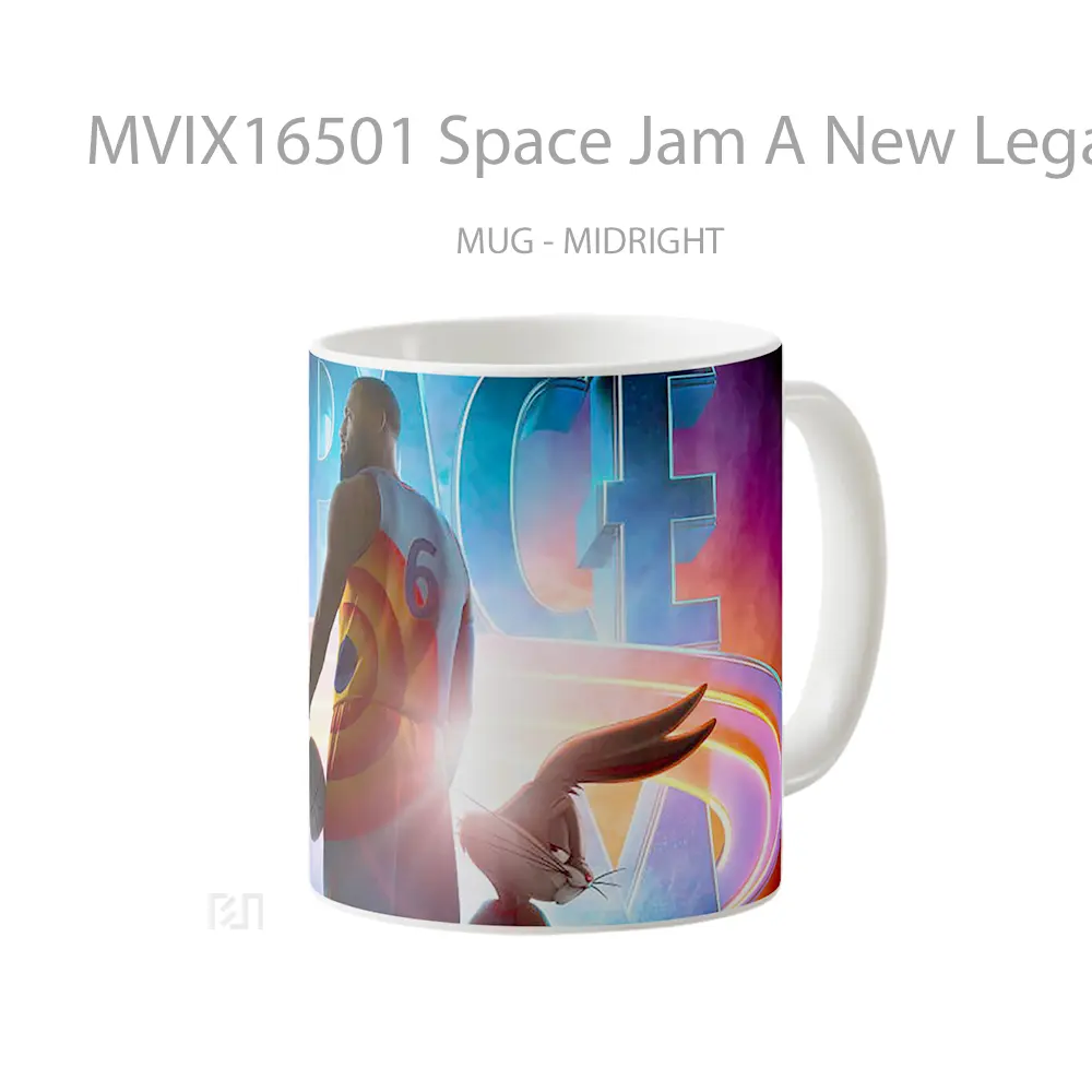 Mug Space Jam A New Legacy Full Wrap Lanscape - All-side / Desain