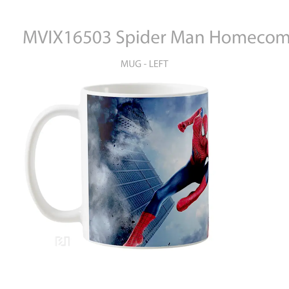 Mug Spider Man Homecoming Full Wrap Lanscape - All-side / Desain