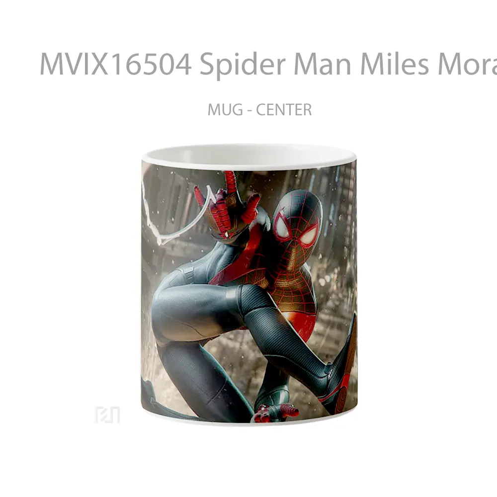 Mug Spider Man Miles Morales Full Wrap Lanscape
