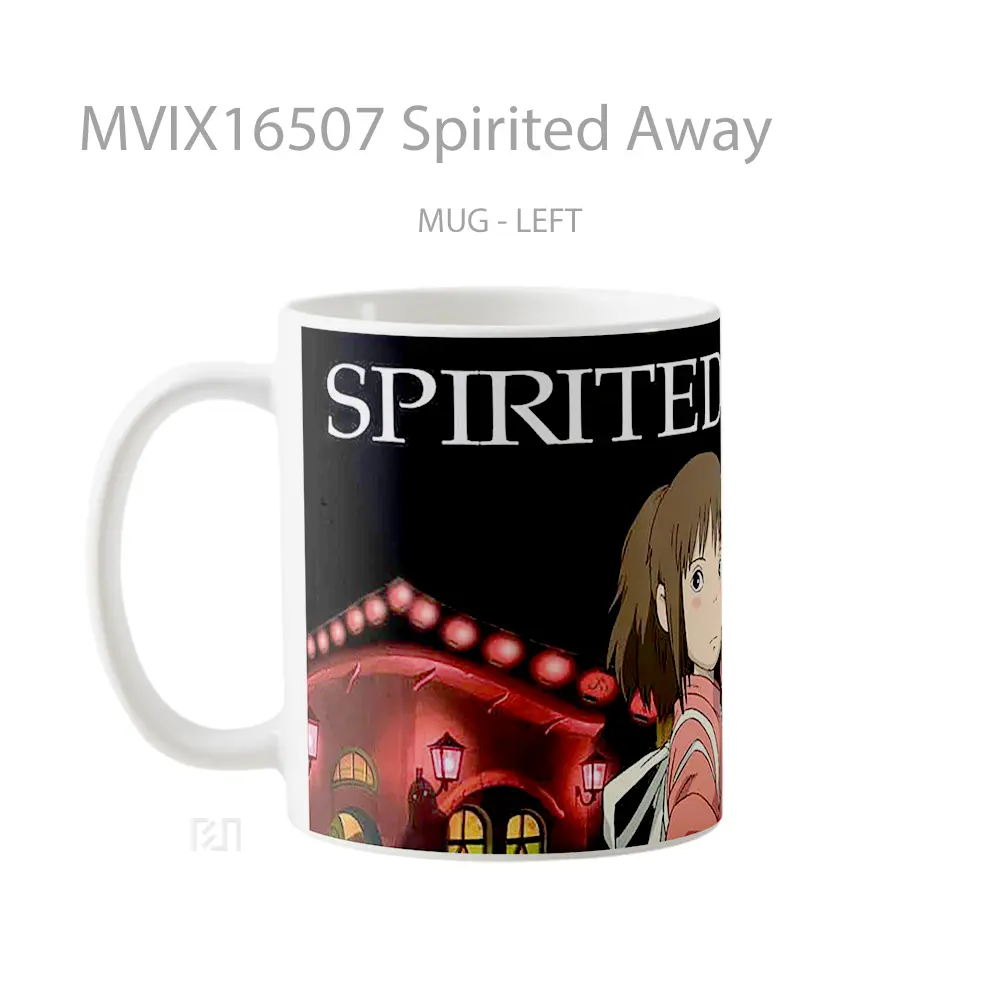 Mug Spirited Away Full Wrap Lanscape - All-side / Desain