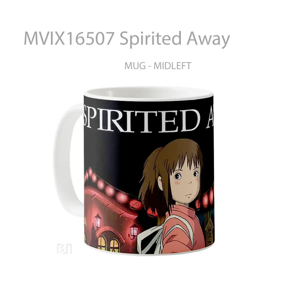 Mug Spirited Away Full Wrap Lanscape - All-side / Desain