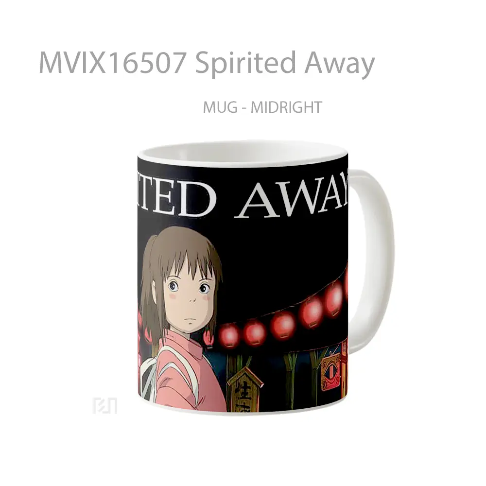 Mug Spirited Away Full Wrap Lanscape - All-side / Desain
