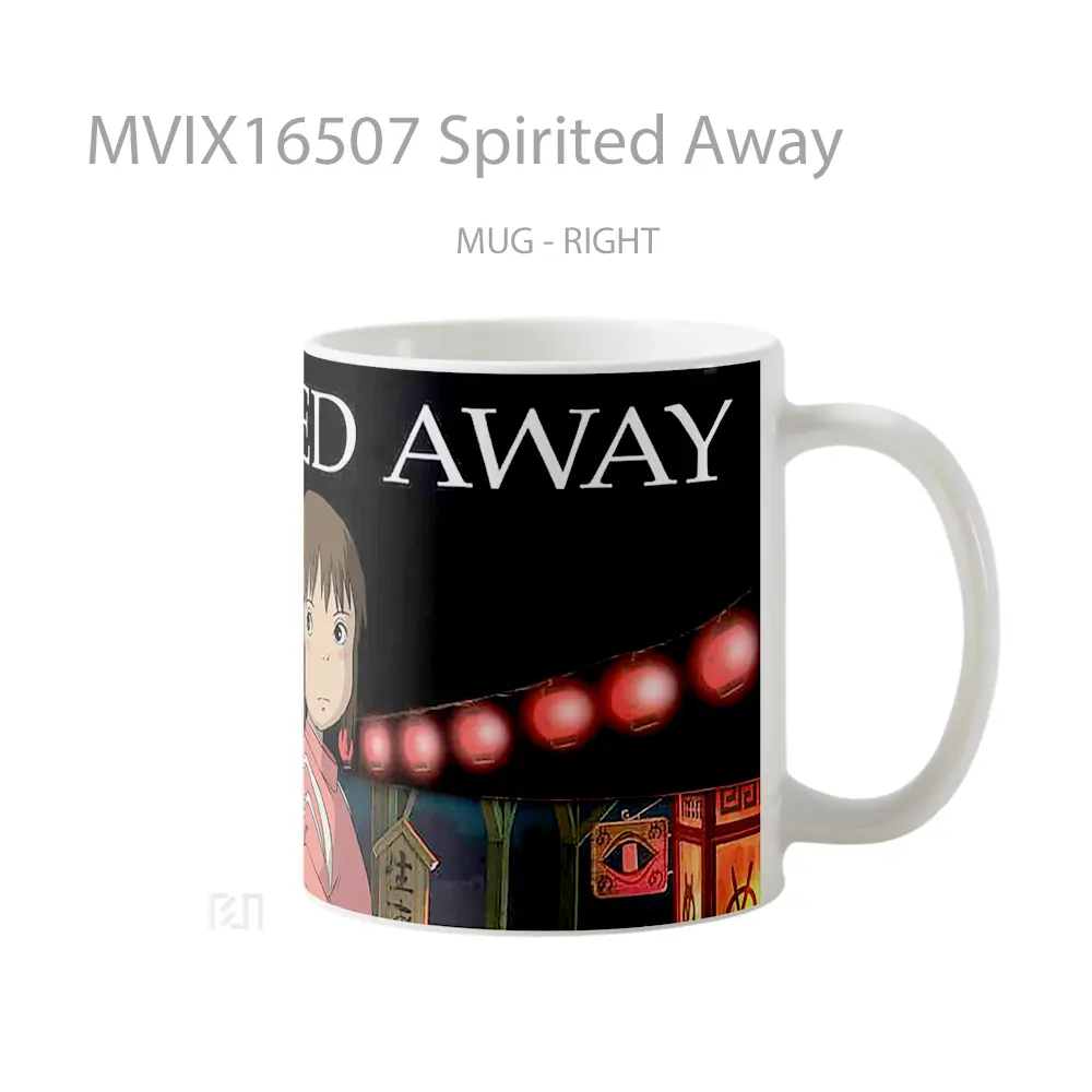 Mug Spirited Away Full Wrap Lanscape - All-side / Desain