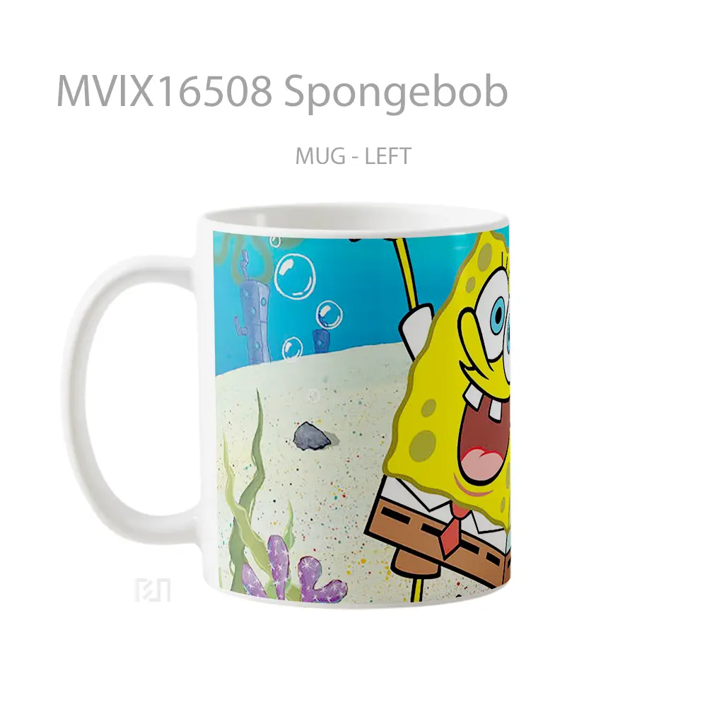 Mug Spongebob Full Wrap Lanscape - All-side / Desain