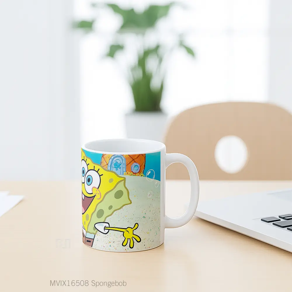 Mug Spongebob Full Wrap Lanscape - All-side / Desain