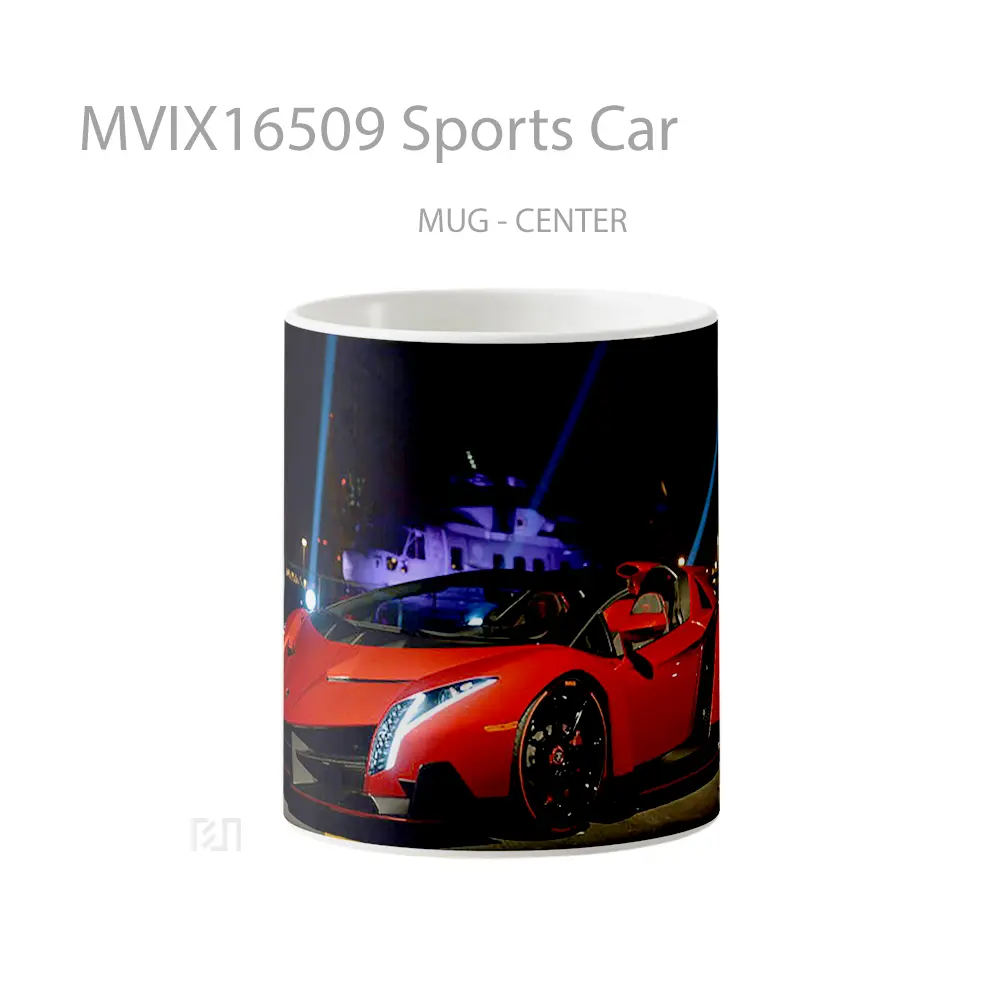 Mug Sports Car Full Wrap Lanscape
