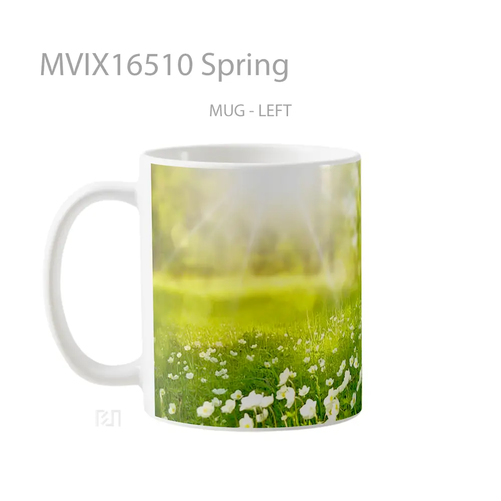Mug Spring Full Wrap Lanscape - All-side / Desain