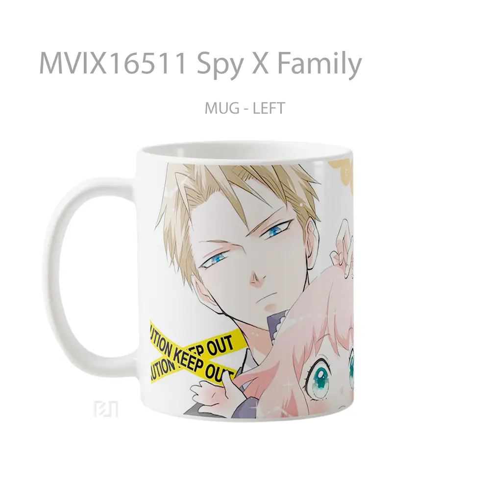 Mug Spy X Family Full Wrap Lanscape - All-side / Desain