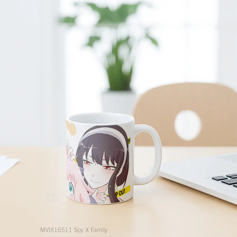 Mug Spy X Family Full Wrap Lanscape - All-side / Desain