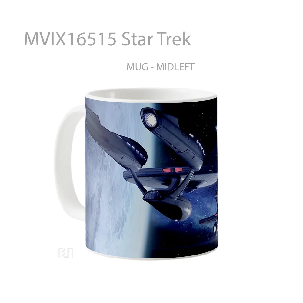 Mug Star Trek Full Wrap Lanscape - All-side / Desain