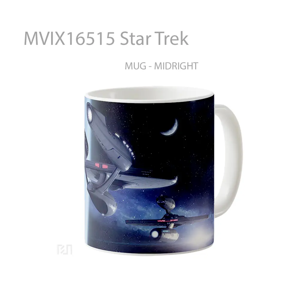 Mug Star Trek Full Wrap Lanscape - All-side / Desain