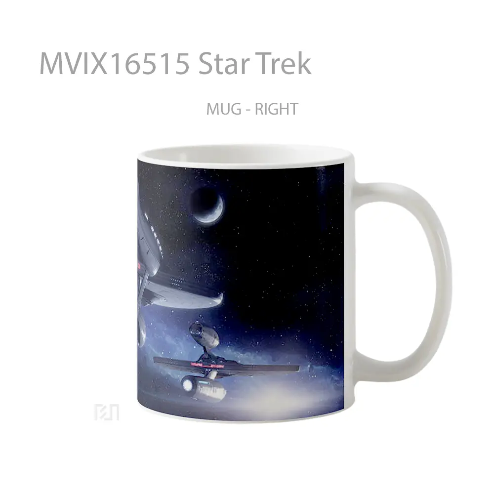 Mug Star Trek Full Wrap Lanscape - All-side / Desain