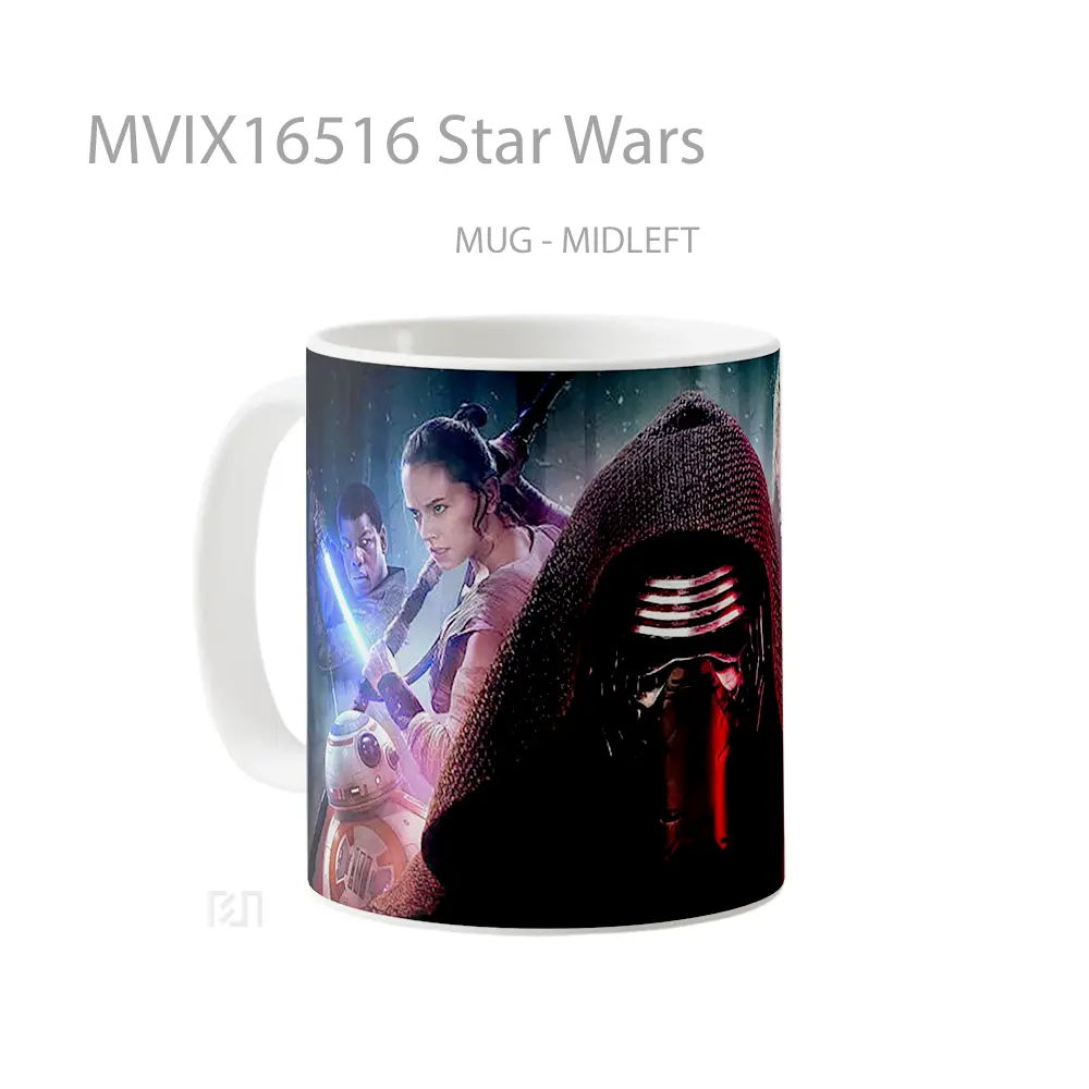 Mug Star Wars Full Wrap Lanscape - All-side / Desain