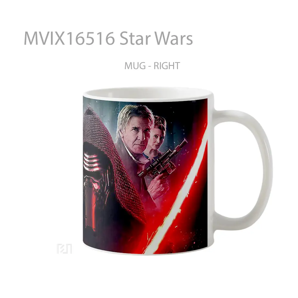 Mug Star Wars Full Wrap Lanscape - All-side / Desain