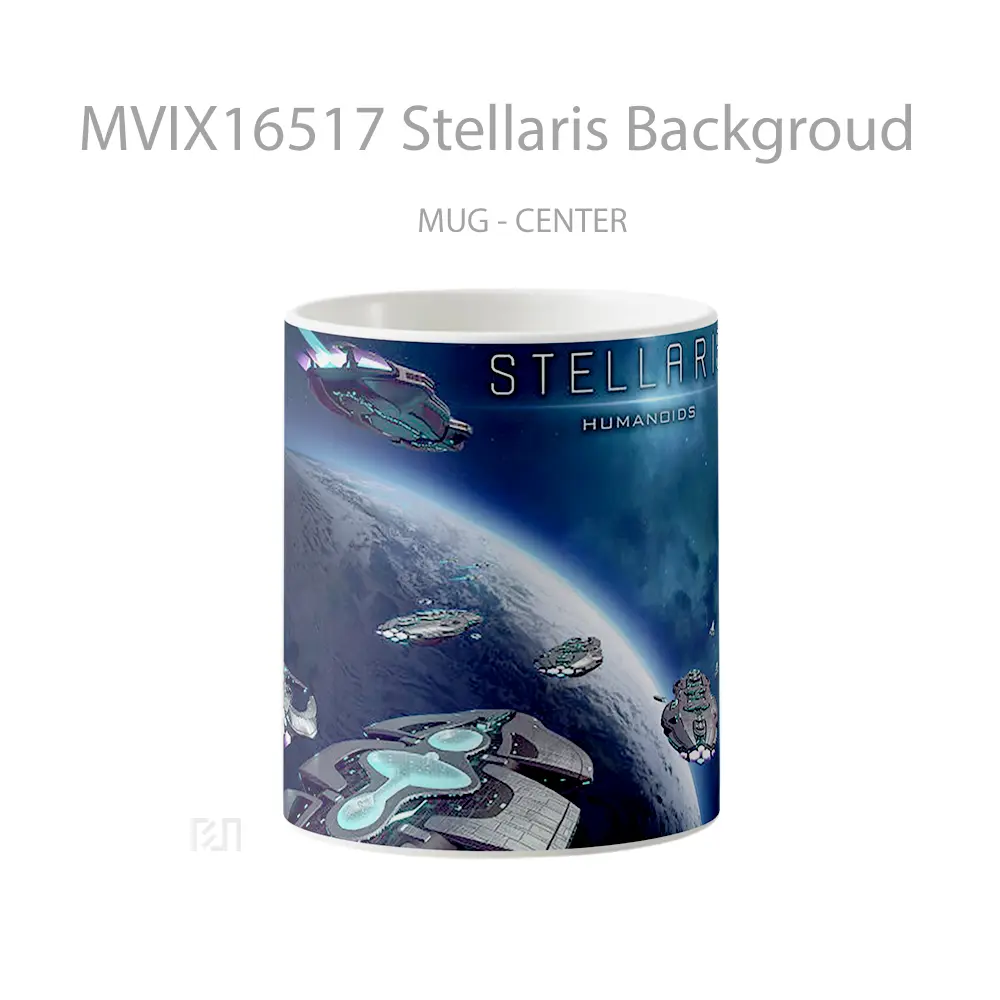 Mug Stellaris Backgroud Full Wrap Lanscape