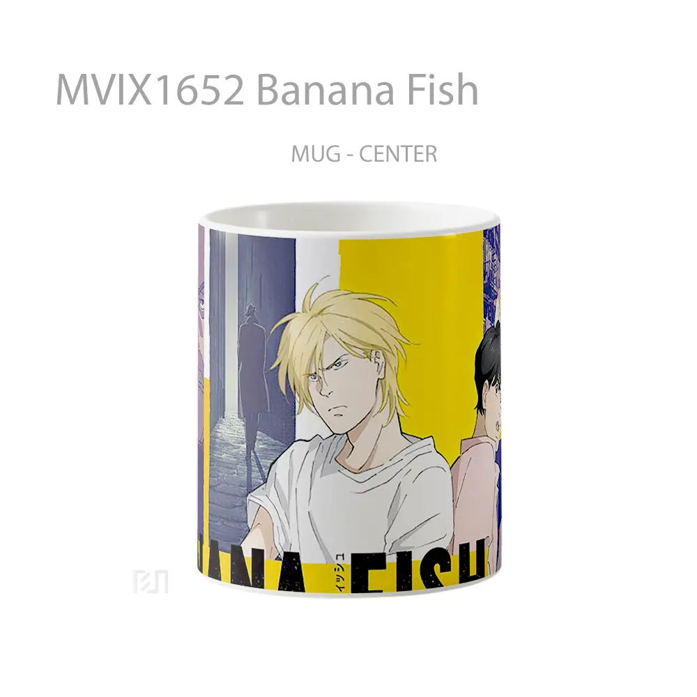 Mug Banana Fish Full Wrap Lanscape