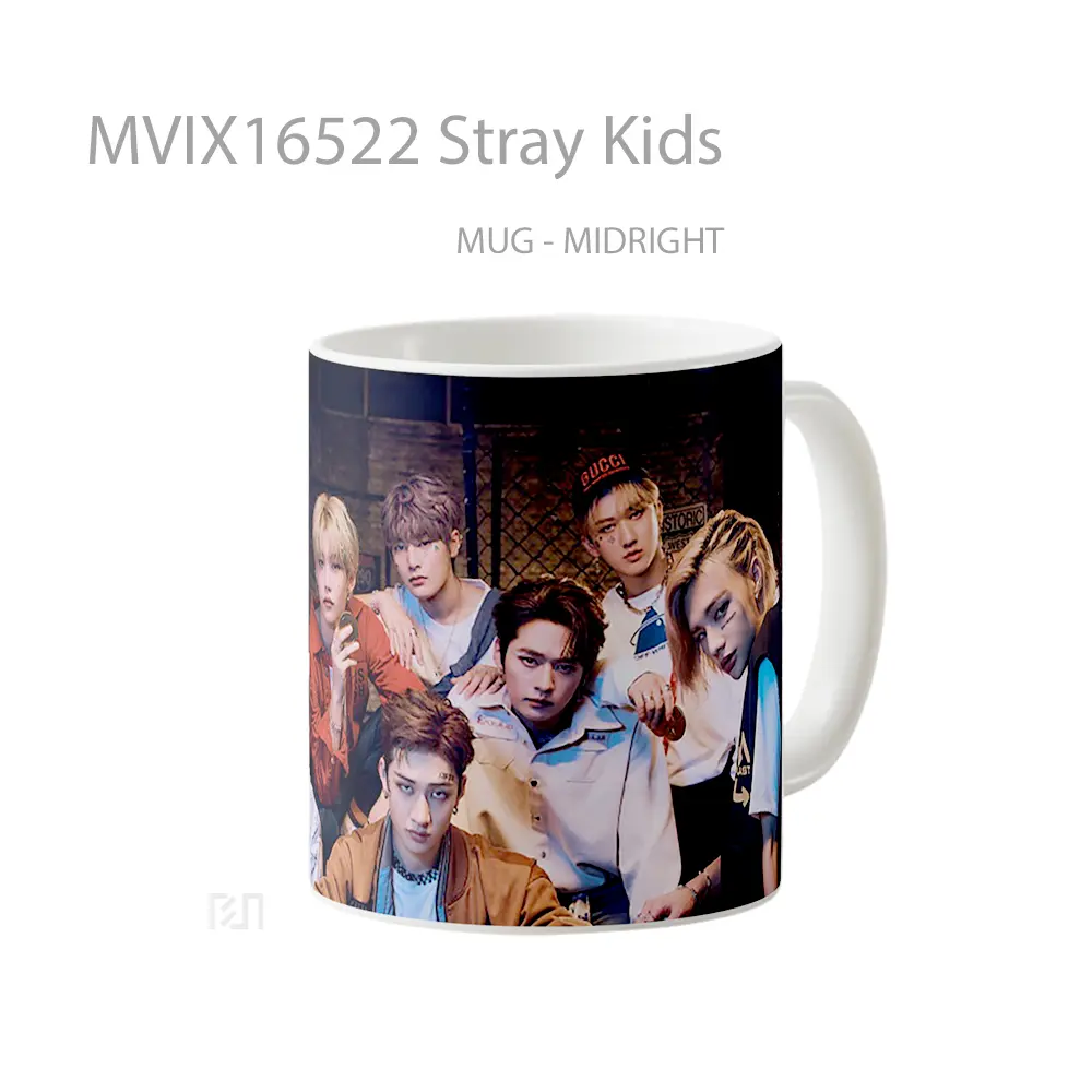 Mug Stray Kids Full Wrap Lanscape - All-side / Desain