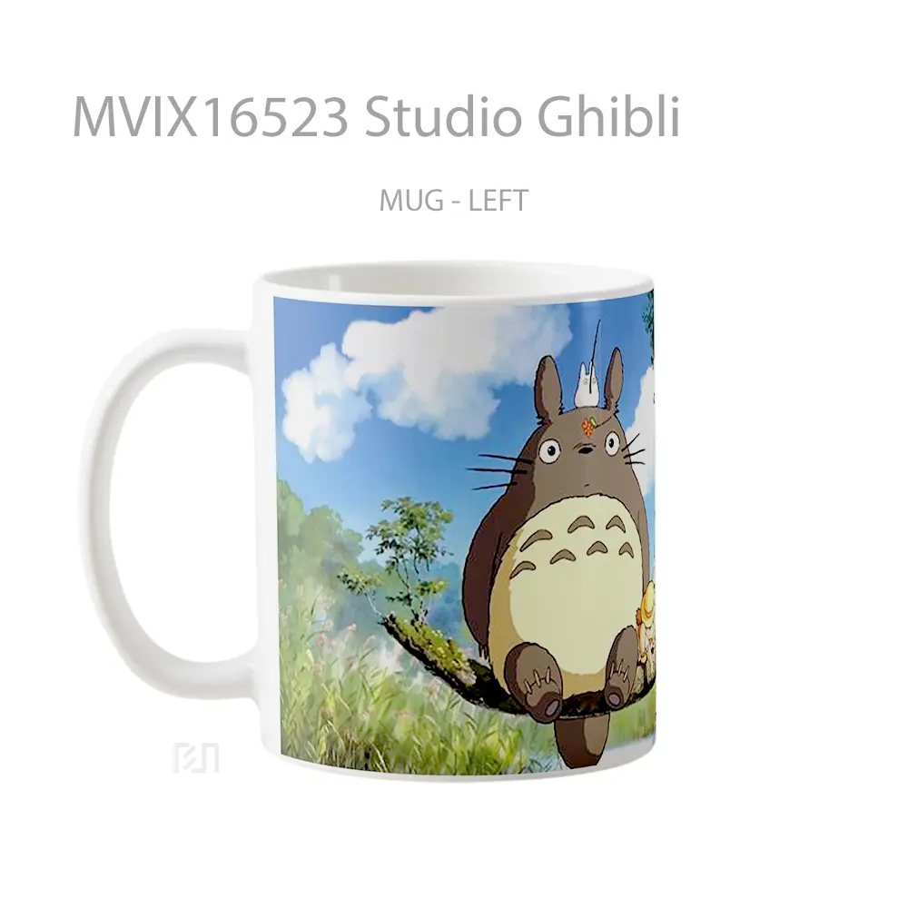 Mug Studio Ghibli Full Wrap Lanscape - All-side / Desain