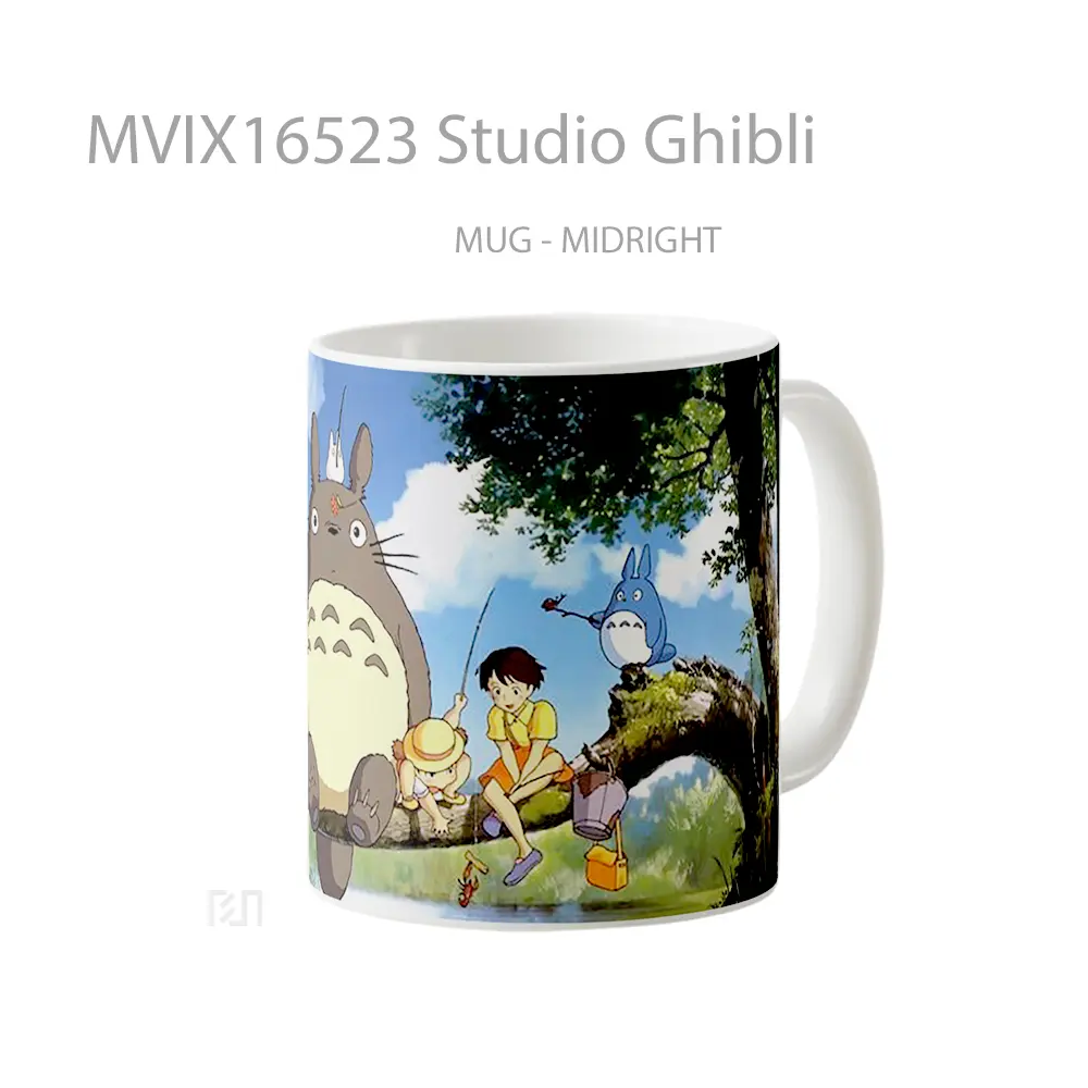 Mug Studio Ghibli Full Wrap Lanscape - All-side / Desain