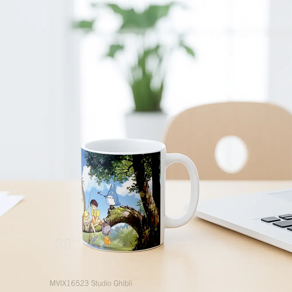 Mug Studio Ghibli Full Wrap Lanscape - All-side / Desain