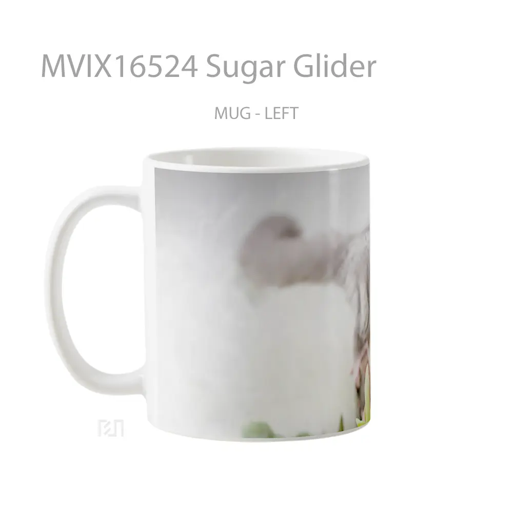 Mug Sugar Glider Full Wrap Lanscape - All-side / Desain