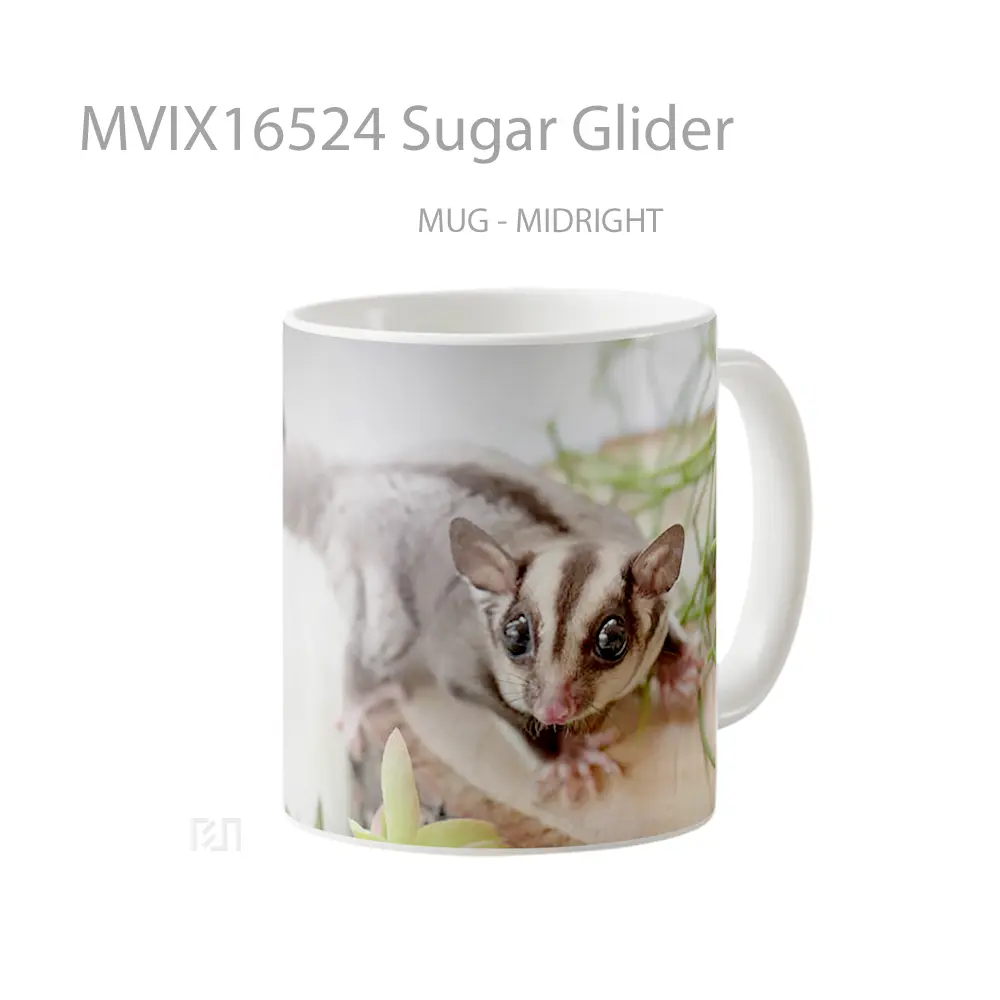 Mug Sugar Glider Full Wrap Lanscape - All-side / Desain