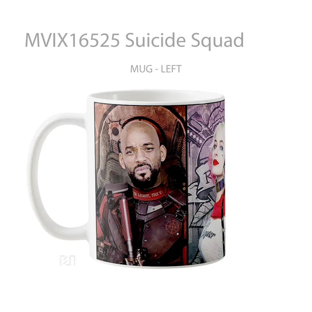 Mug Suicide Squad Full Wrap Lanscape - All-side / Desain