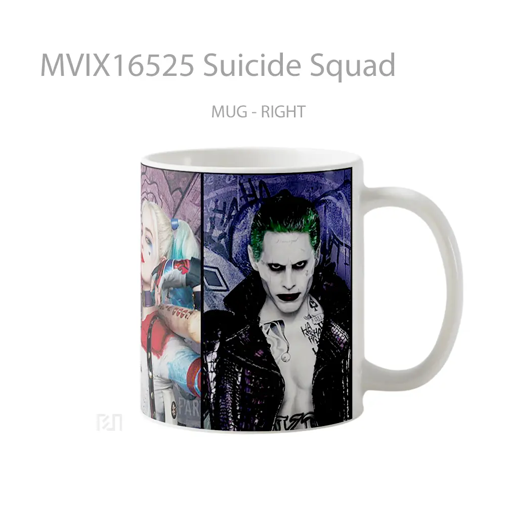 Mug Suicide Squad Full Wrap Lanscape - All-side / Desain
