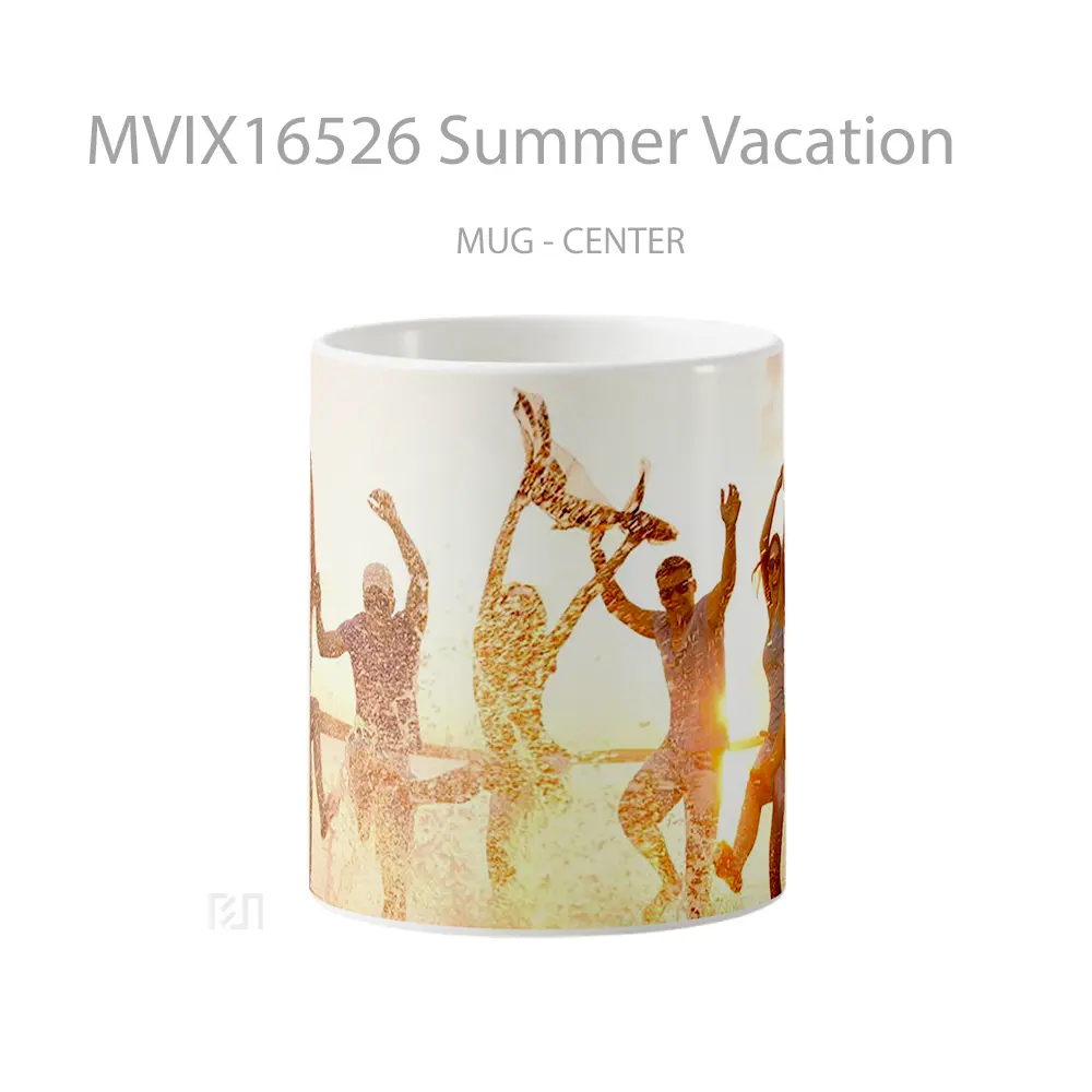 Mug Summer Vacation Full Wrap Lanscape