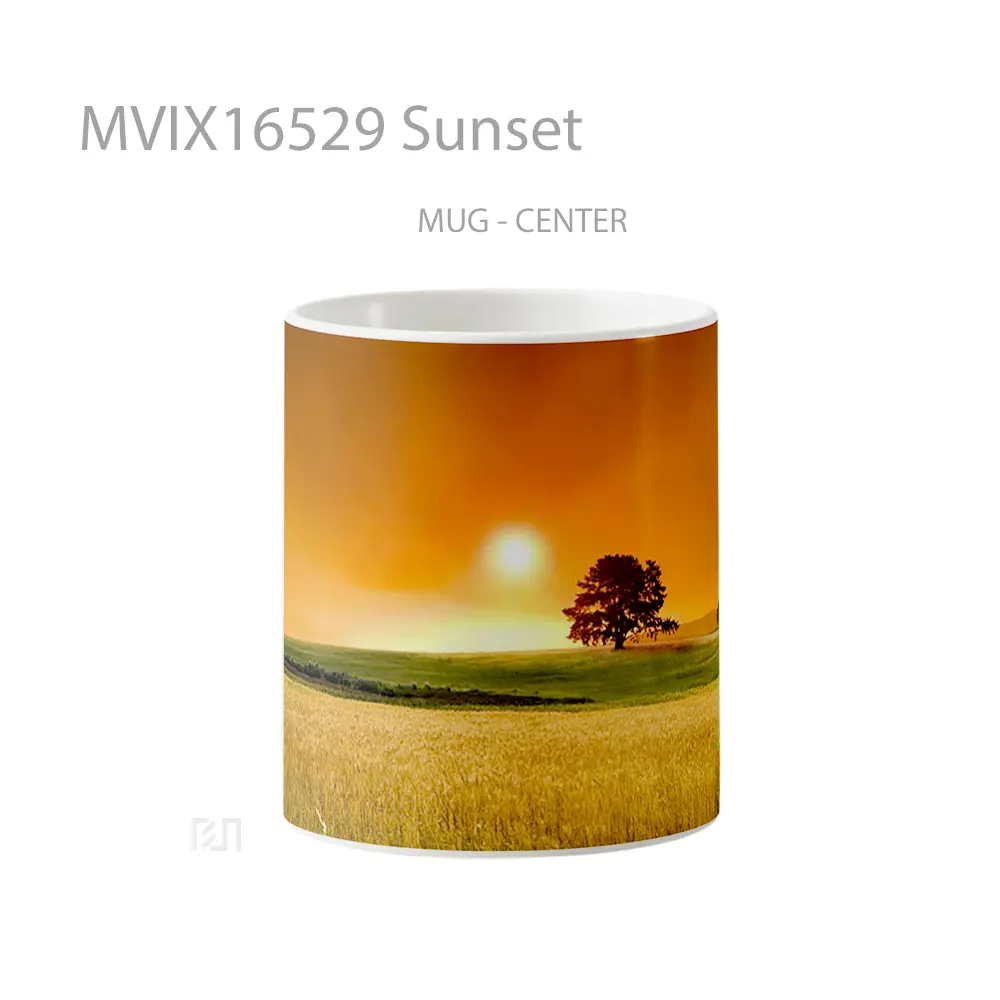 Mug Sunset Full Wrap Lanscape