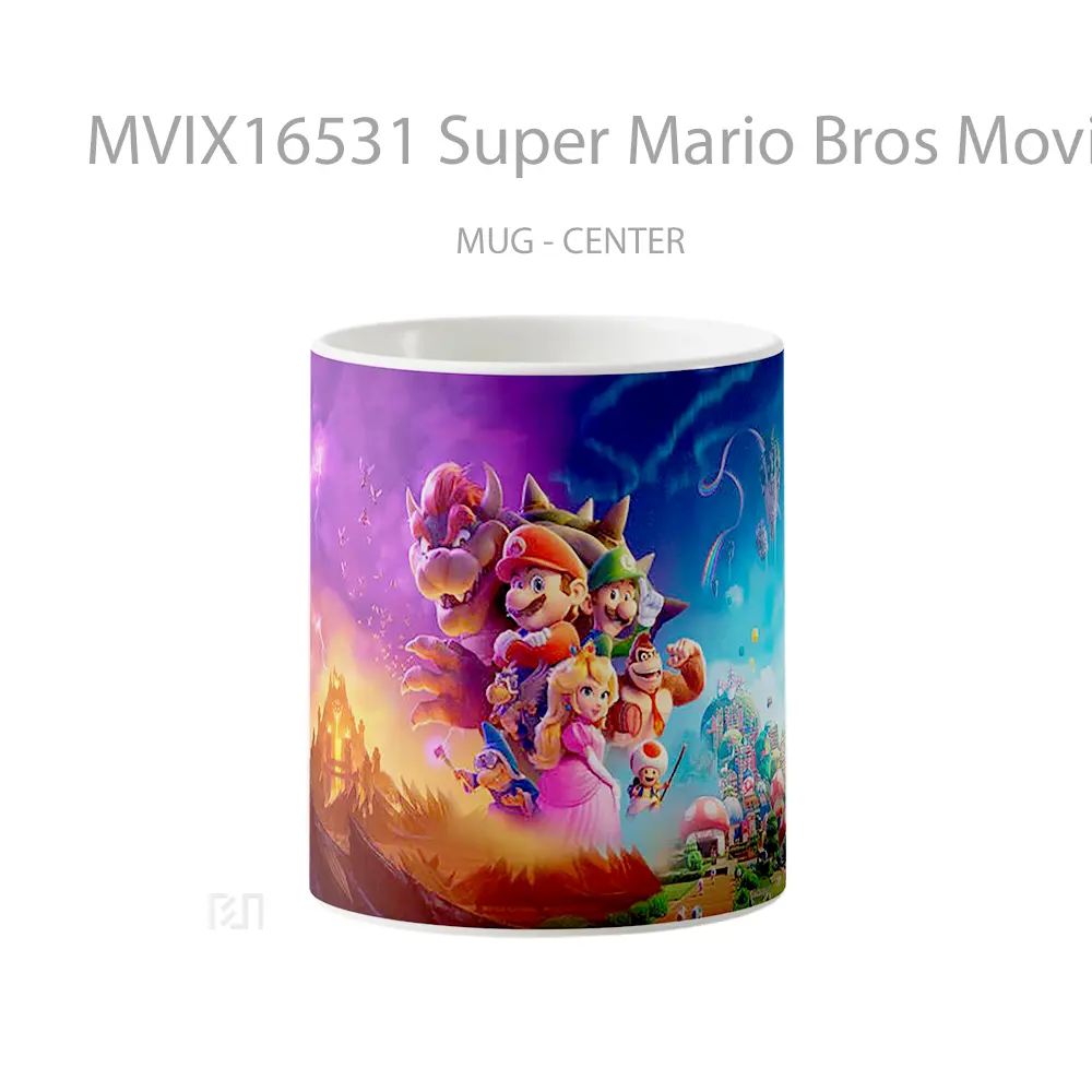 Mug Super Mario Bros Movie Full Wrap Lanscape