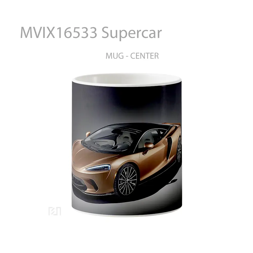 Mug Supercar Full Wrap Lanscape