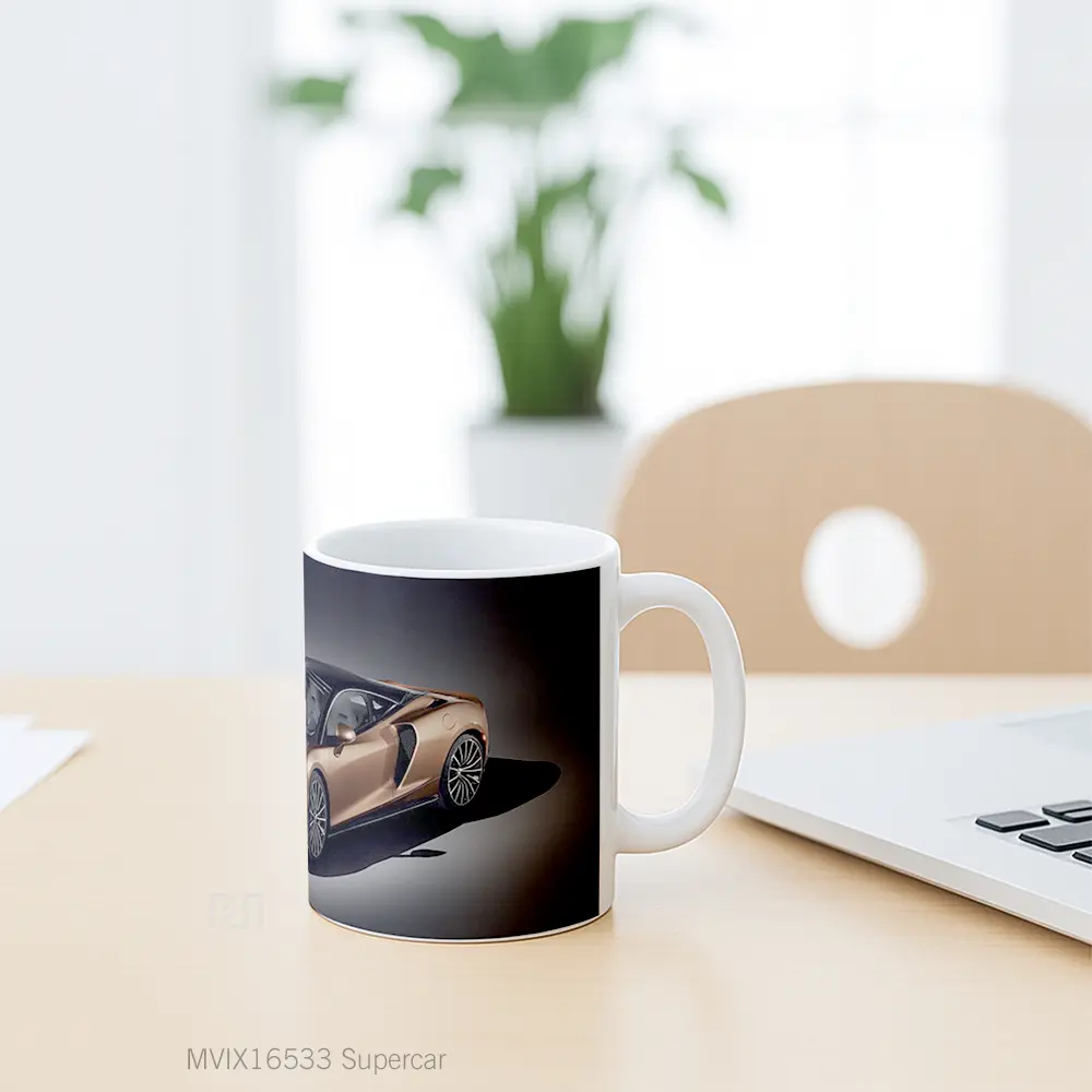 Mug Supercar Full Wrap Lanscape - All-side / Desain