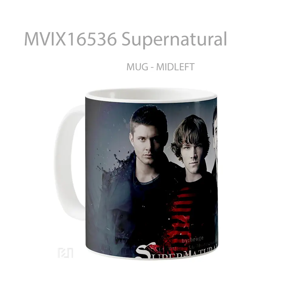 Mug Supernatural Full Wrap Lanscape - All-side / Desain