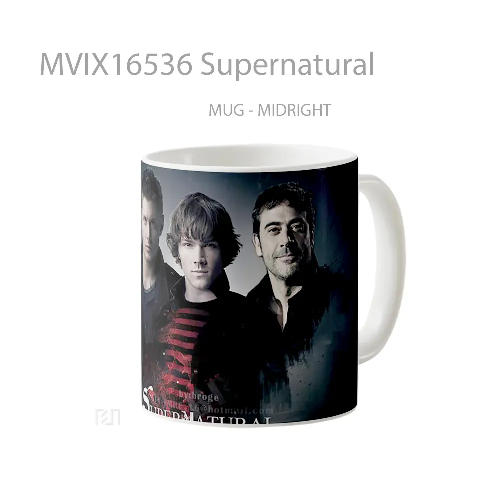Mug Supernatural Full Wrap Lanscape - All-side / Desain