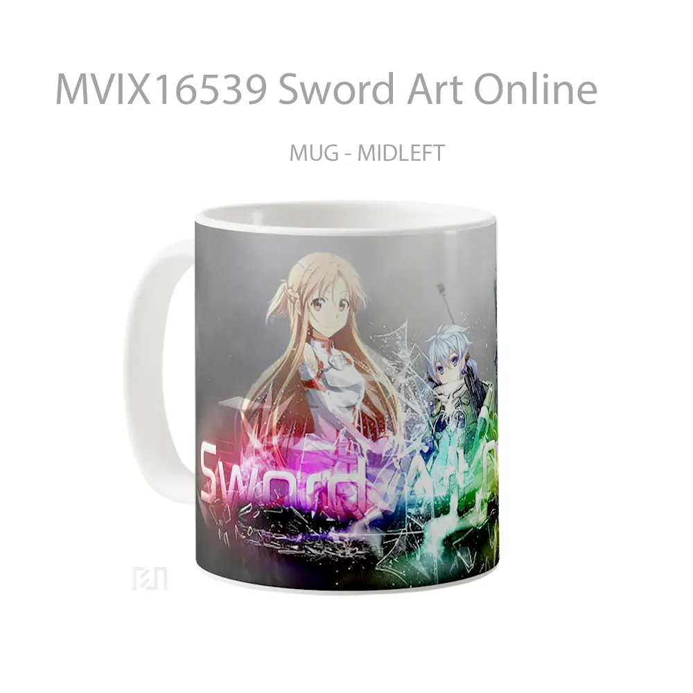 Mug Sword Art Online Full Wrap Lanscape - All-side / Desain