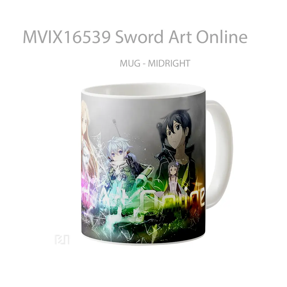 Mug Sword Art Online Full Wrap Lanscape - All-side / Desain